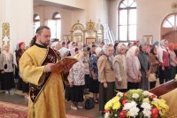 13-Божественная Литургия в Неделю 14-ю по Пятидесятнице в Андреевском кафедральном соборе города Усть-Каменогорска