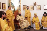 14-Божественная Литургия в Неделю 14-ю по Пятидесятнице в Андреевском кафедральном соборе города Усть-Каменогорска