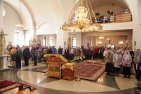 19-Божественная Литургия в Неделю 14-ю по Пятидесятнице в Андреевском кафедральном соборе города Усть-Каменогорска