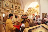 30-Божественная Литургия в Неделю 14-ю по Пятидесятнице в Андреевском кафедральном соборе города Усть-Каменогорска
