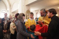 33-Божественная Литургия в Неделю 14-ю по Пятидесятнице в Андреевском кафедральном соборе города Усть-Каменогорска