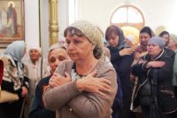 35-Божественная Литургия в Неделю 14-ю по Пятидесятнице в Андреевском кафедральном соборе города Усть-Каменогорска