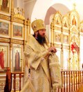 40-Божественная Литургия в Неделю 14-ю по Пятидесятнице в Андреевском кафедральном соборе города Усть-Каменогорска