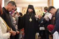 43-Божественная Литургия в Неделю 14-ю по Пятидесятнице в Андреевском кафедральном соборе города Усть-Каменогорска