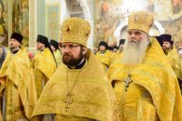 8-Управляющий Усть-Каменогорской епархией принял участие в духовных торжествах, посвященных 50-летию преставления преподобноисповедника Севастиана Карагандинского, в Алма-Ате