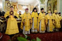 14-Управляющий Усть-Каменогорской епархией принял участие в духовных торжествах, посвященных 50-летию преставления преподобноисповедника Севастиана Карагандинского, в Алма-Ате