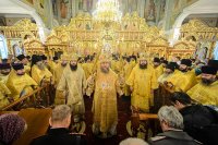 19-Управляющий Усть-Каменогорской епархией принял участие в духовных торжествах, посвященных 50-летию преставления преподобноисповедника Севастиана Карагандинского, в Алма-Ате