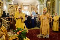 21-Управляющий Усть-Каменогорской епархией принял участие в духовных торжествах, посвященных 50-летию преставления преподобноисповедника Севастиана Карагандинского, в Алма-Ате