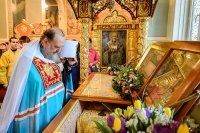 34-Управляющий Усть-Каменогорской епархией принял участие в духовных торжествах, посвященных 50-летию преставления преподобноисповедника Севастиана Карагандинского, в Алма-Ате