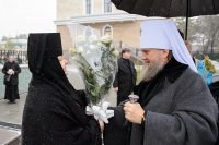 2-Епископ Амфилохий принял участие в праздновании в честь Иверской иконы Пресвятой Богородицы в Иверско-Серафимовском монастыре Алма-Аты