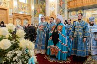 4-Епископ Амфилохий принял участие в праздновании в честь Иверской иконы Пресвятой Богородицы в Иверско-Серафимовском монастыре Алма-Аты