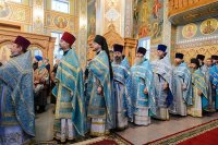 5-Епископ Амфилохий принял участие в праздновании в честь Иверской иконы Пресвятой Богородицы в Иверско-Серафимовском монастыре Алма-Аты