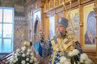 21-Епископ Амфилохий принял участие в праздновании в честь Иверской иконы Пресвятой Богородицы в Иверско-Серафимовском монастыре Алма-Аты