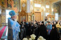 23-Епископ Амфилохий принял участие в праздновании в честь Иверской иконы Пресвятой Богородицы в Иверско-Серафимовском монастыре Алма-Аты