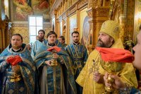 25-Епископ Амфилохий принял участие в праздновании в честь Иверской иконы Пресвятой Богородицы в Иверско-Серафимовском монастыре Алма-Аты