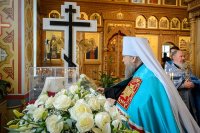 33-Епископ Амфилохий принял участие в праздновании в честь Иверской иконы Пресвятой Богородицы в Иверско-Серафимовском монастыре Алма-Аты
