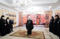 4-Епископ Амфилохий принял участие в международной научной конференции, посвященной 50-летию преставления преподобного Севастиана Карагандинского