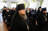 23-Епископ Амфилохий принял участие в международной научной конференции, посвященной 50-летию преставления преподобного Севастиана Карагандинского