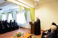 29-Епископ Амфилохий принял участие в международной научной конференции, посвященной 50-летию преставления преподобного Севастиана Карагандинского
