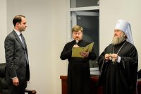 33-Епископ Амфилохий принял участие в международной научной конференции, посвященной 50-летию преставления преподобного Севастиана Карагандинского