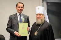 34-Епископ Амфилохий принял участие в международной научной конференции, посвященной 50-летию преставления преподобного Севастиана Карагандинского