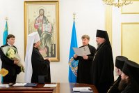 10-Управляющий Усть-Каменогорской епархией принял участие в последнем в 2016 году заседании Синода Митрополичьего округа в Республике Казахстан