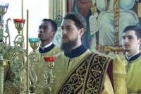 13-Архипастырский визит в Семипалатинск. Божественная Литургия в Знаменско-Абалацком женском монастыре