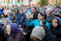 3-Епископ Амфилохий во второе воскресение Великого поста принял участие в молитвенном прославлении Феодоровской иконы Пресвятой Богородицы в Алматы
