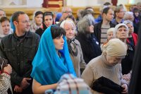 8-Епископ Амфилохий во второе воскресение Великого поста принял участие в молитвенном прославлении Феодоровской иконы Пресвятой Богородицы в Алматы