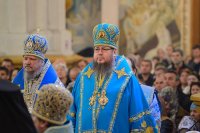 12-Епископ Амфилохий во второе воскресение Великого поста принял участие в молитвенном прославлении Феодоровской иконы Пресвятой Богородицы в Алматы