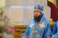13-Епископ Амфилохий во второе воскресение Великого поста принял участие в молитвенном прославлении Феодоровской иконы Пресвятой Богородицы в Алматы