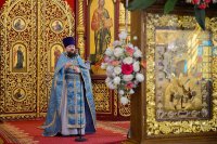 25-Епископ Амфилохий во второе воскресение Великого поста принял участие в молитвенном прославлении Феодоровской иконы Пресвятой Богородицы в Алматы