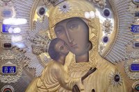 26-Епископ Амфилохий во второе воскресение Великого поста принял участие в молитвенном прославлении Феодоровской иконы Пресвятой Богородицы в Алматы