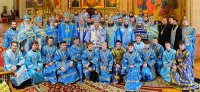 27-Епископ Амфилохий во второе воскресение Великого поста принял участие в молитвенном прославлении Феодоровской иконы Пресвятой Богородицы в Алматы