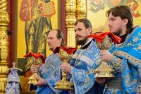 31-Епископ Амфилохий во второе воскресение Великого поста принял участие в молитвенном прославлении Феодоровской иконы Пресвятой Богородицы в Алматы