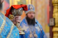 32-Епископ Амфилохий во второе воскресение Великого поста принял участие в молитвенном прославлении Феодоровской иконы Пресвятой Богородицы в Алматы