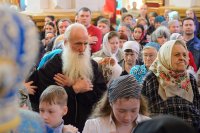 33-Епископ Амфилохий во второе воскресение Великого поста принял участие в молитвенном прославлении Феодоровской иконы Пресвятой Богородицы в Алматы