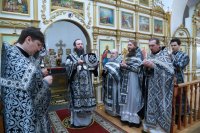 11-«Грядый Господь на вольную страсть». В Великую Среду епископ Амфилохий совершил последнюю Литургию Преждеосвященных Даров