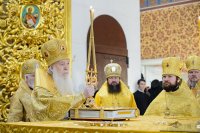 18-Епископ Усть-Каменогорский и Семипалатинский Амфилохий принял участие в духовных торжествах, посвященных 50-летию преставления преподобноисповедника Севастиана Карагандинского, в Астане