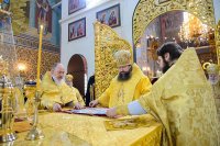 22-Епископ Усть-Каменогорский и Семипалатинский Амфилохий принял участие в духовных торжествах, посвященных 50-летию преставления преподобноисповедника Севастиана Карагандинского, в Астане