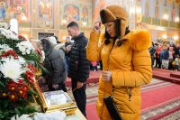 34-Епископ Усть-Каменогорский и Семипалатинский Амфилохий принял участие в духовных торжествах, посвященных 50-летию преставления преподобноисповедника Севастиана Карагандинского, в Астане