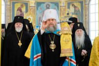 46-Епископ Усть-Каменогорский и Семипалатинский Амфилохий принял участие в духовных торжествах, посвященных 50-летию преставления преподобноисповедника Севастиана Карагандинского, в Астане