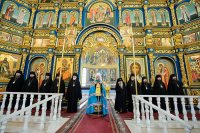 53-Епископ Усть-Каменогорский и Семипалатинский Амфилохий принял участие в духовных торжествах, посвященных 50-летию преставления преподобноисповедника Севастиана Карагандинского, в Астане