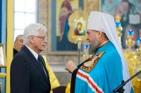 54-Епископ Усть-Каменогорский и Семипалатинский Амфилохий принял участие в духовных торжествах, посвященных 50-летию преставления преподобноисповедника Севастиана Карагандинского, в Астане