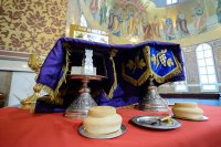 7-Епископ Усть-Каменогорский и Семипалатинский Амфилохий принял участие в престольном торжестве главного храма Казахстана - Успенском кафедральном соборе г.Астаны