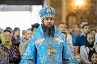 9-Епископ Усть-Каменогорский и Семипалатинский Амфилохий принял участие в престольном торжестве главного храма Казахстана - Успенском кафедральном соборе г.Астаны