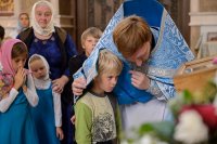 27-Епископ Усть-Каменогорский и Семипалатинский Амфилохий принял участие в престольном торжестве главного храма Казахстана - Успенском кафедральном соборе г.Астаны