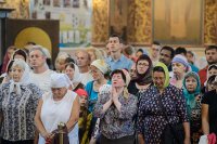 29-Епископ Усть-Каменогорский и Семипалатинский Амфилохий принял участие в престольном торжестве главного храма Казахстана - Успенском кафедральном соборе г.Астаны