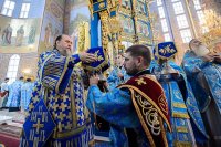 31-Епископ Усть-Каменогорский и Семипалатинский Амфилохий принял участие в престольном торжестве главного храма Казахстана - Успенском кафедральном соборе г.Астаны