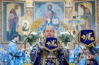 32-Епископ Усть-Каменогорский и Семипалатинский Амфилохий принял участие в престольном торжестве главного храма Казахстана - Успенском кафедральном соборе г.Астаны